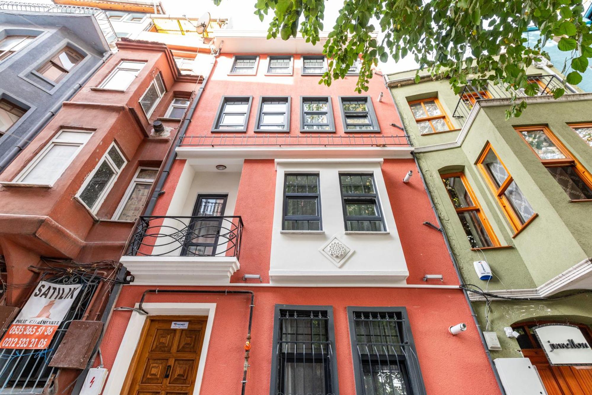 Red Suites Balat - Orange And Blue Istanbul Ngoại thất bức ảnh